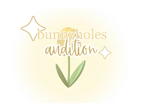 ✦ bunnyholes aud