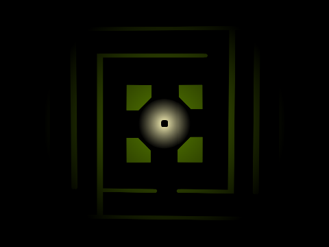 shadow movement test - hedges - a scrolling maze 