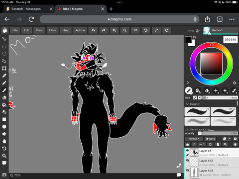Full body draw