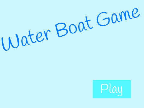 Water Boat Game remix