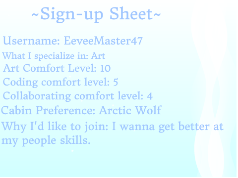 ❄️~Winter Scratch Camp~❄️ Sign-up  remix