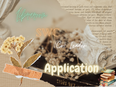 Libraroom ⁂ SWC November 2023 (Co)Leader Application