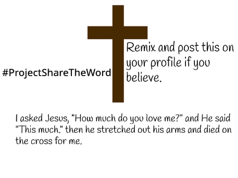 only 1% people who love jesus and believe in him will read this REMIX NOW remix remix
