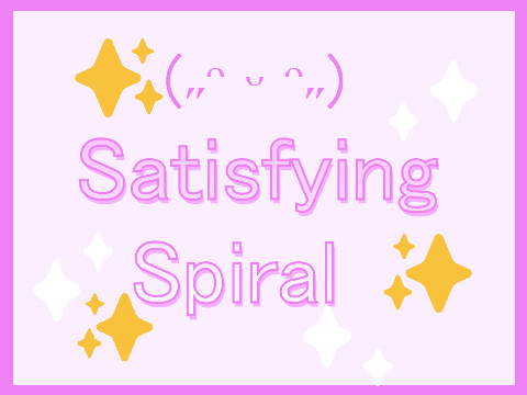 ⋆｡ ﾟ☁︎｡ ⋆｡ ﾟ☾ ﾟ｡ ⋆  Satisfying Spiral! :D ⋆｡ ﾟ☁︎｡ ⋆｡ ﾟ☾ ﾟ｡ ⋆ remix