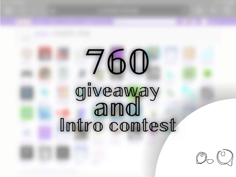 【Closed】// 760 // 67PGs contest & giveaway