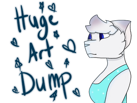 HUGE ART DUMP!!!!!!