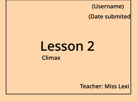 Lesson 2 Climax remix