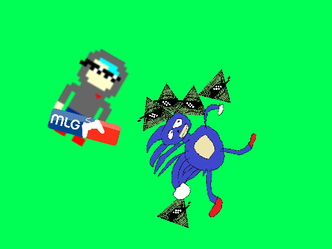 Add yourself being an MLG Pro Gamer