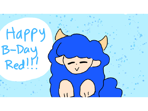 HAPPY BIRTHDAY RED!!!
