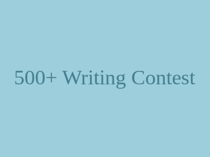 500+ Followers Writing Contest