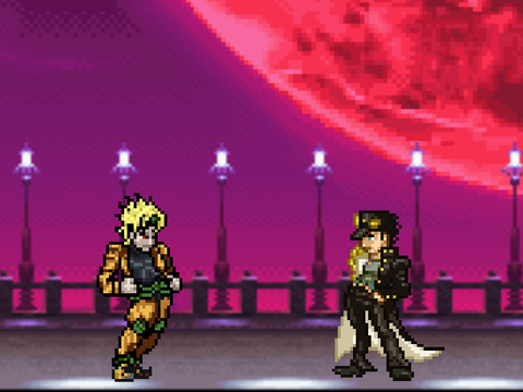 unreleased alternate version of the DIO super move thing i did