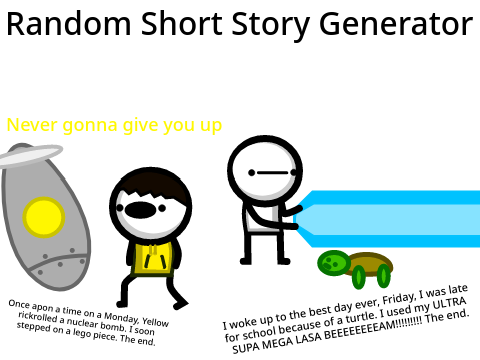 Random Short Story Generator but slightly better