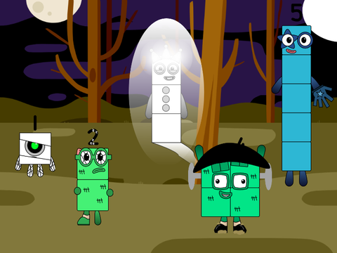 Numberblocks Band Halloween version