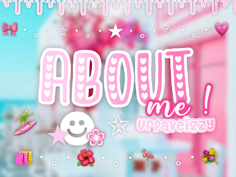 about me ! ☻