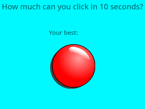 How fast can you click?