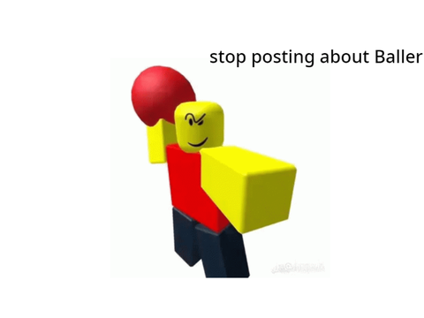 stop posting about baller animation