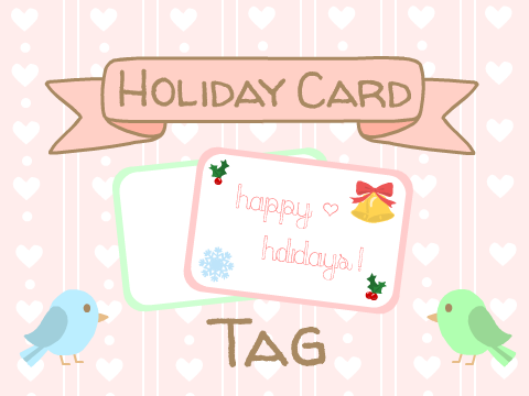 Holiday Card Tag