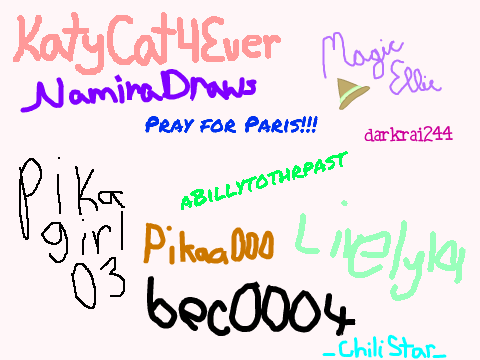 sign your user if you're praying for Paris! (Remix)