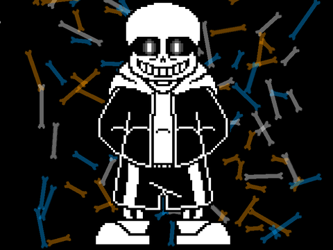 サンズドット絵！