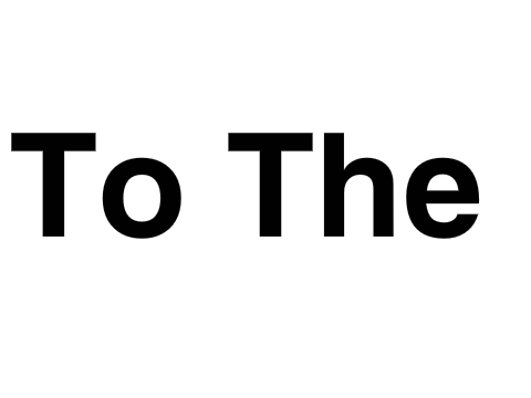 To the