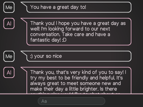 My A.I. Conversation