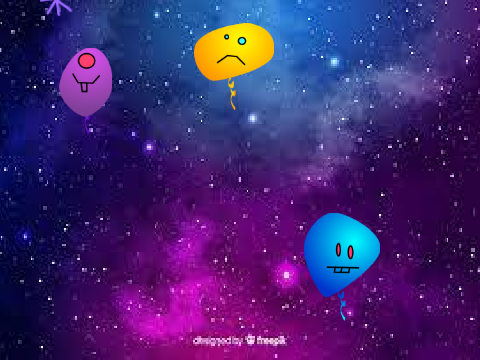 Catch the balloons mini game#3