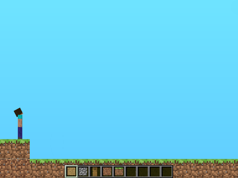 Minecraft 2D inDev 0.03 ReMade