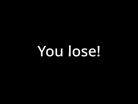 Pong game
