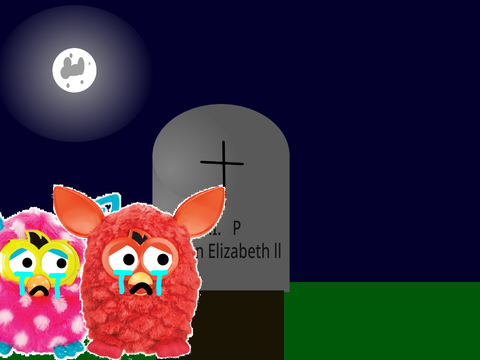 Add yourself crying at Queen Elizabeth II’s grave with The Nandersons,