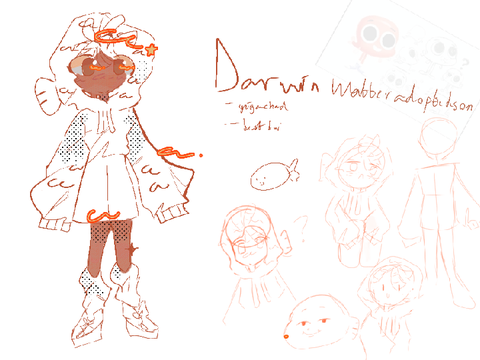 goofy aaa wip darwin fanart
