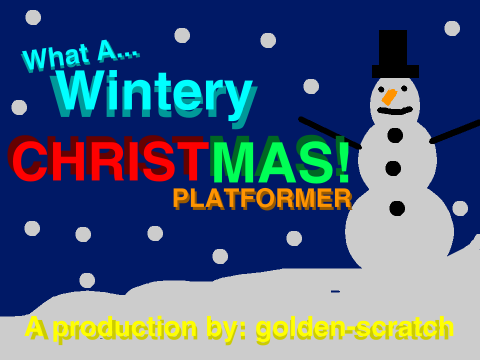 A Wintery Christmas - Platformer