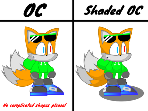 shaded little more