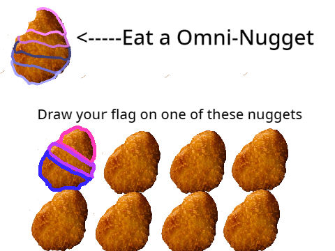 Draw your flag on a Queer-Nugget remix