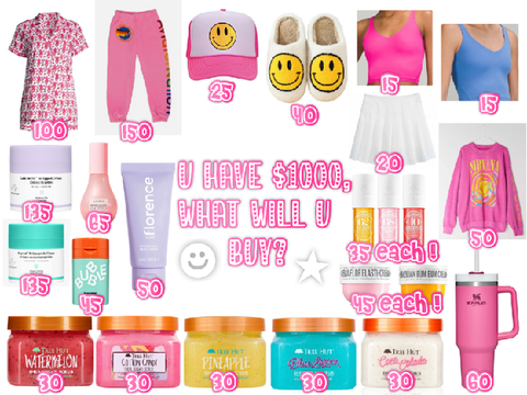 u have $1000, what will u buy ? ☻