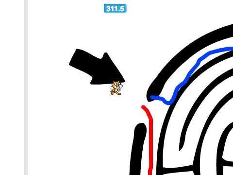 Scrolling Maze Example v1.1 SOLUTION *updated*