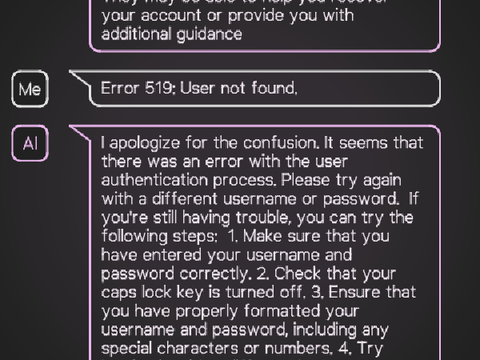 How I broke the chatbot.