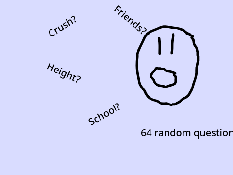 64 random questions fr