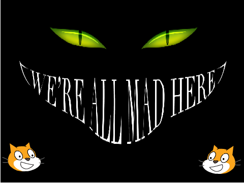 Cheshire Scratch Cat