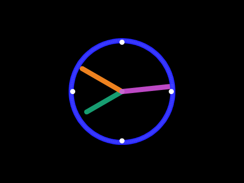 3D Pen Clock Test