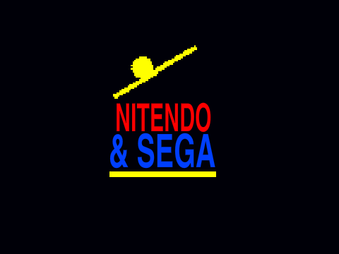 Nitendo & Sega Cookie Jar Logo (Only for Nitendo2005)