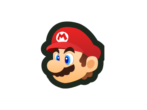 SMB Wonder Mario Icon Vector