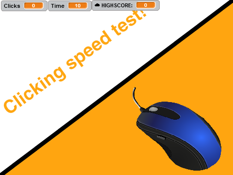 SPEED CLICK TEST: 10 SECONDS