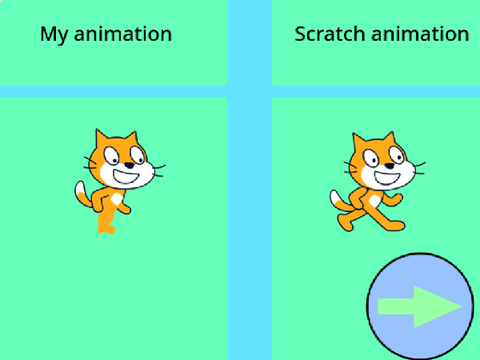 my animations vs scratch animations