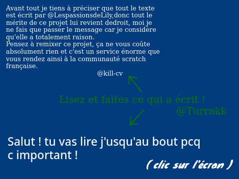 les départs ( remixe et partage au max )