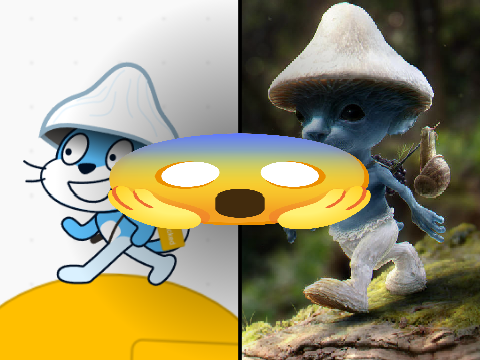 Blue Smurf Cat. || #Animations