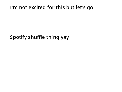 Squeak exposes her music taste with a playlist challenge