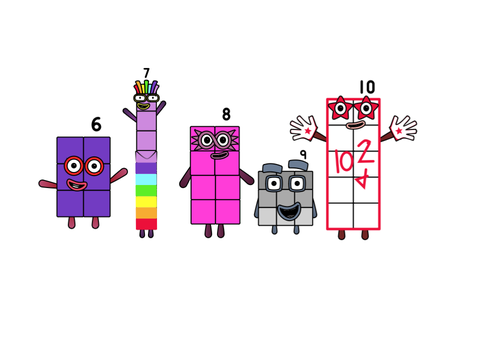 Numberblocks Reboot - Six to Ten