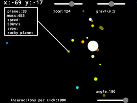 the Big Bang V2 (gravity simulator)