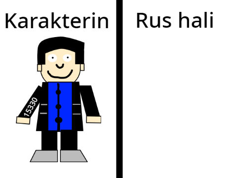 Karakterini koy rus halini çizeyim remix