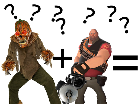 possessed pumpkin + Heavy (tf2) = ???